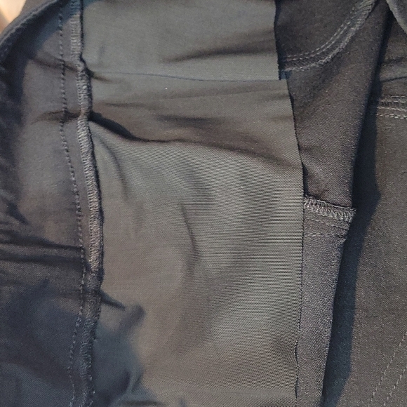 SLIM-SATION Black GOLF shorts size 14 / pull on bermuda / high waist - Picture 7 of 8